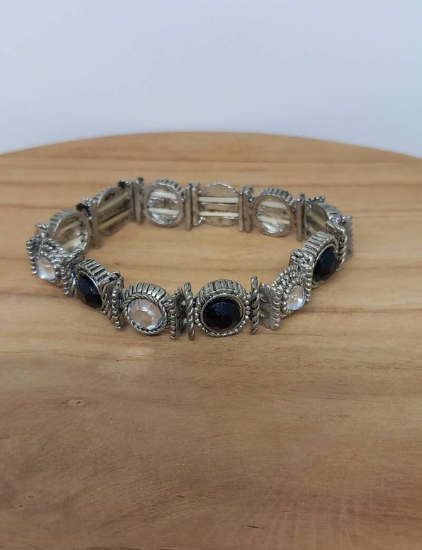 Zilver, zwart