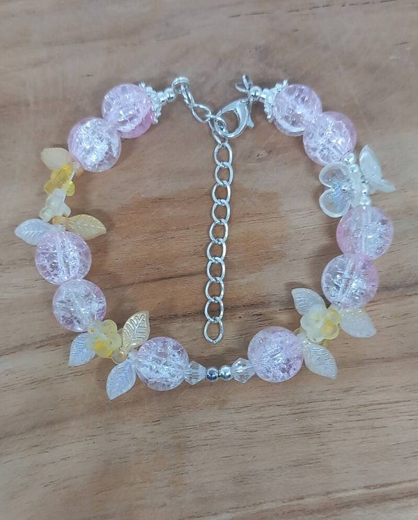 Roze, geel, wit