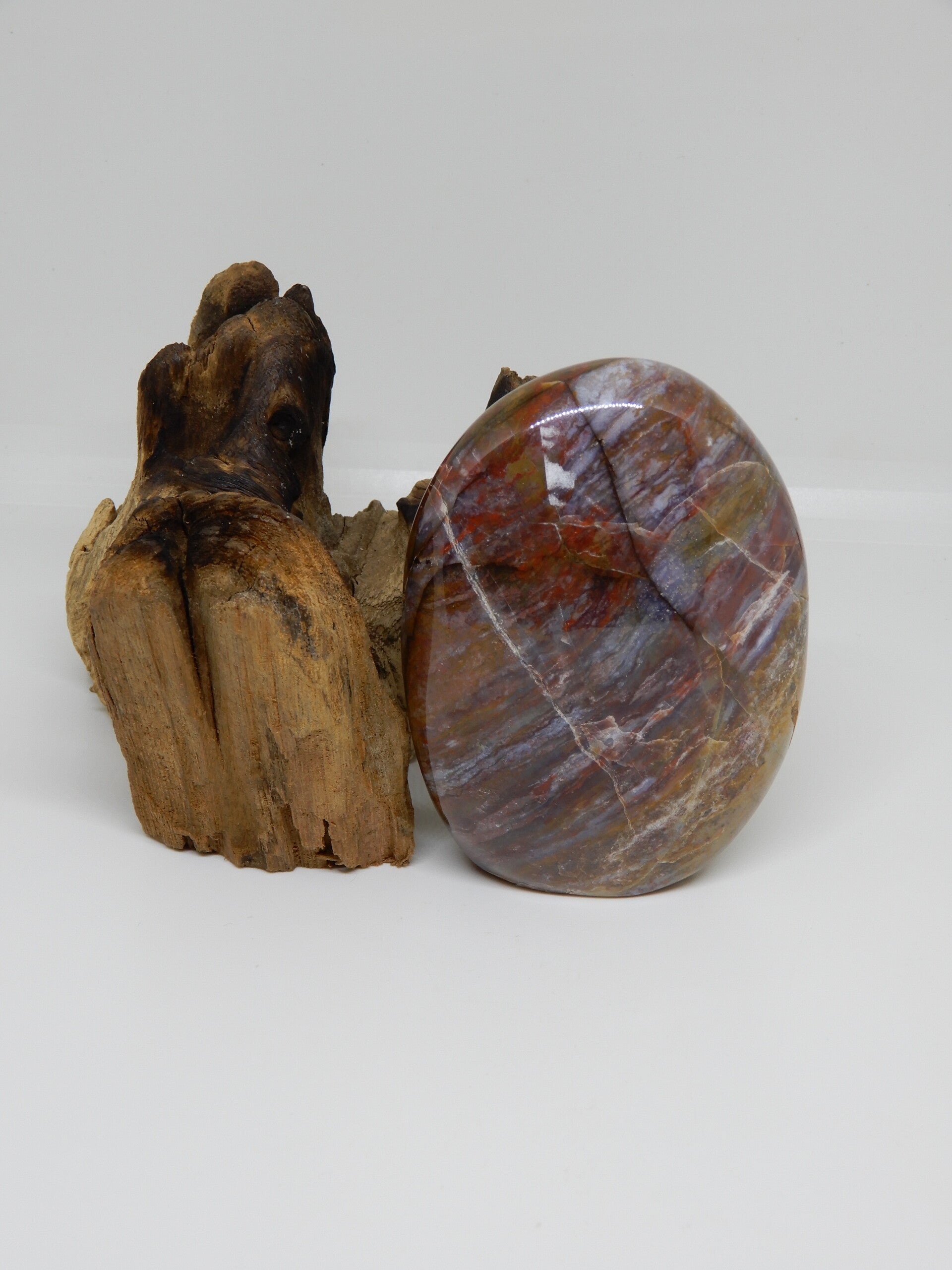 Polychroom Jaspis freeform