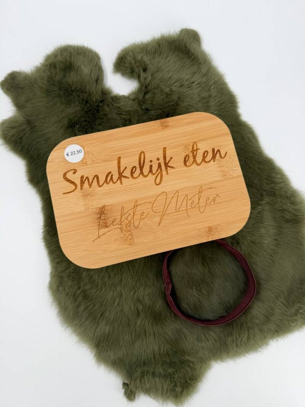 Brooddoos smakelijk eten liefste meter