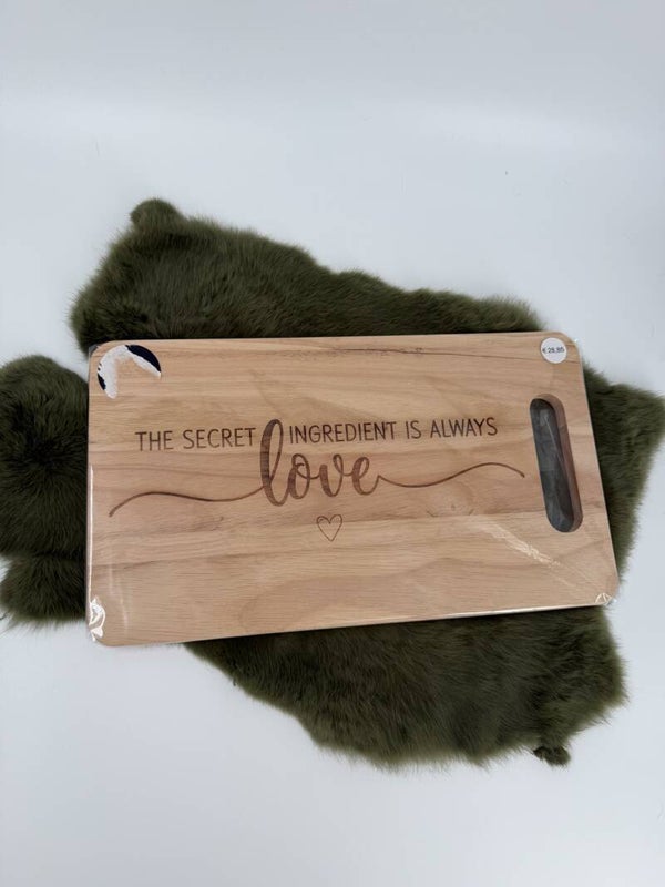 Snijplank love