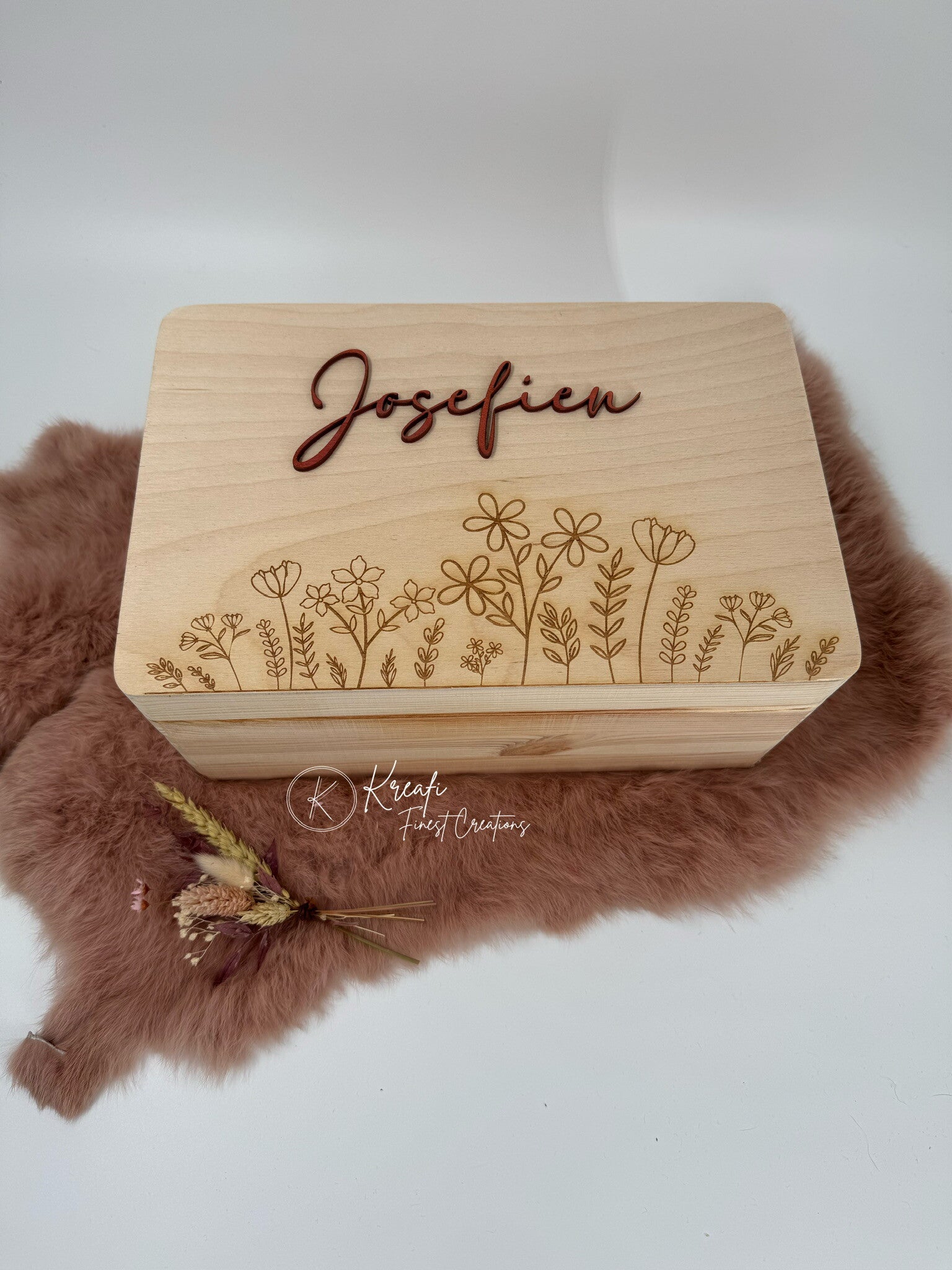 Kleine houten kist Josefien