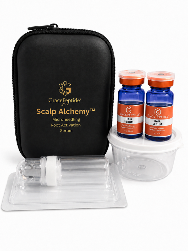 Grace Micro Needle Hair Regrow Kit - GHKCu/AHK Serum