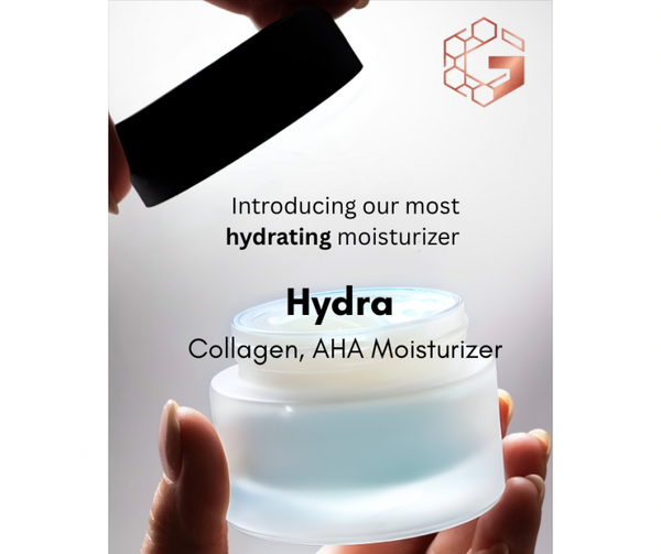 (3) Moisturizer-Hydra Collagen, GHK-Cu & AHA Moisturizer