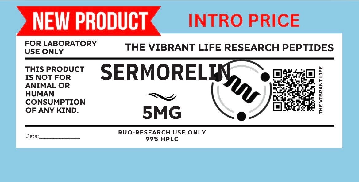 Sermorelin 5mg Lyophilized Powder