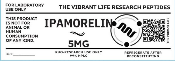 Ipamorelin 5mg Lyophylized Powder