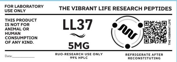 LL37 5mg Lyophylized Powder