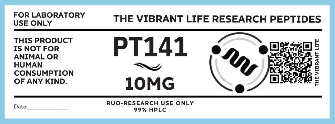 PT-141 10mg Lyophilized Powder