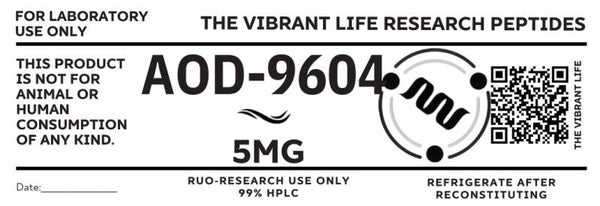 AOD-9604 5mg Lyophylized Powder