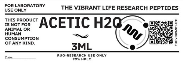 Acetic H2O 3ml