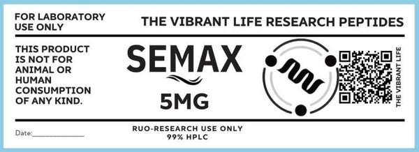 Semax 5mg Lyophylized Powder
