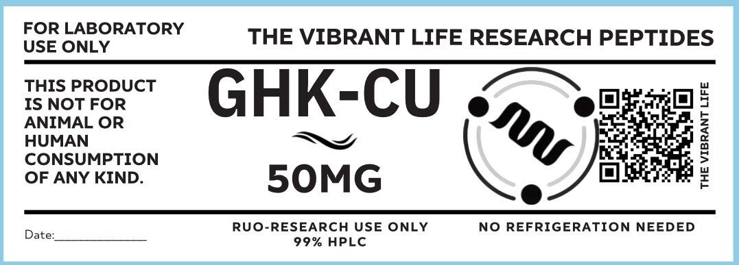 GHK-Cu 50mg Lyophylized Powder