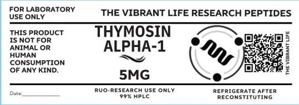 Thymosin Alpha 5mg Lyophylized Powder
