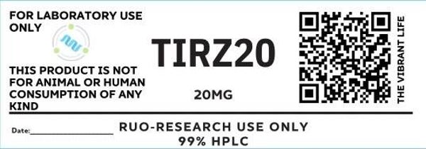 TIRZ20 Lyophylized Powder