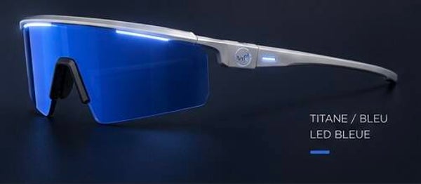 Titane / bleu / led bleu