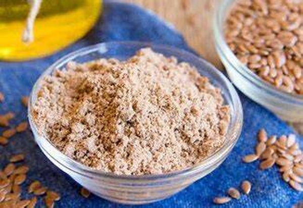 LIN, GRAINES DE LIN, LINHACA, LINUM USITATISSINUM, POUDRE