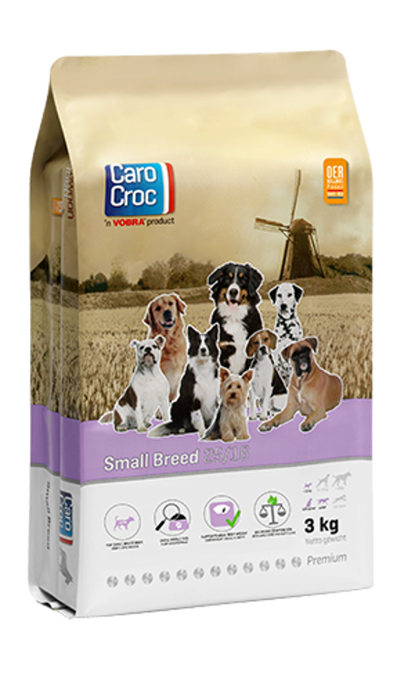 CaroCroc Small Breed 3 kilo