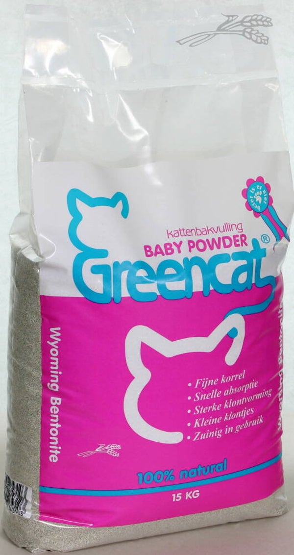 Greencat Baby Powder 15 kilo aanbieding 2 stuks