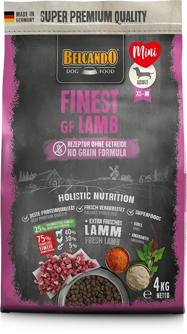 Finest GF Lamb 4 kilo