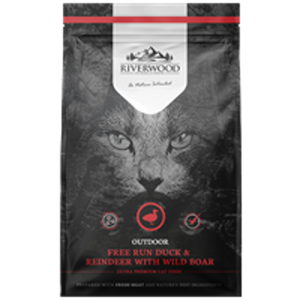 Riverwood Outdoor Kat - Eend & Rendier met Everzwijn 6 kilo
