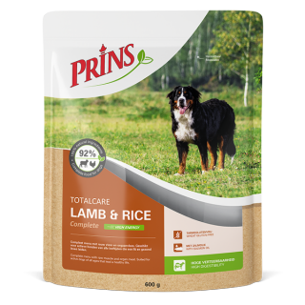 Prins TotalCare Lamb&Rice 600 gram