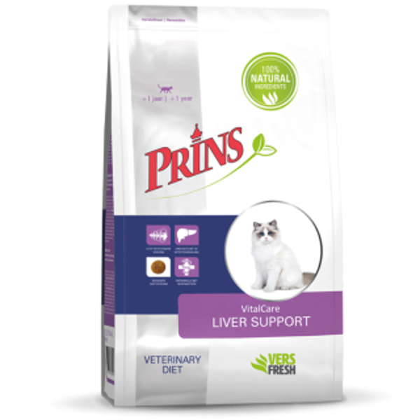 Prins VitalCare Veterinary Diet Liver Support 1,5 kilo (Uitlopend)