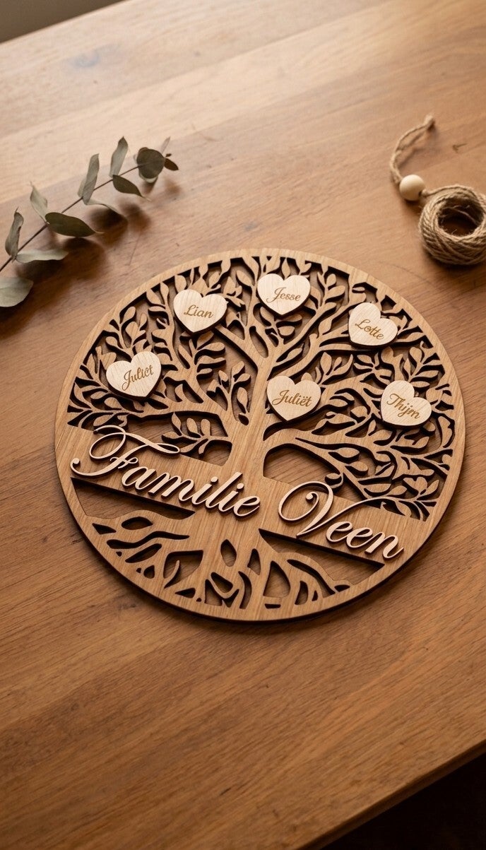 Gepersonaliseerde familieboom