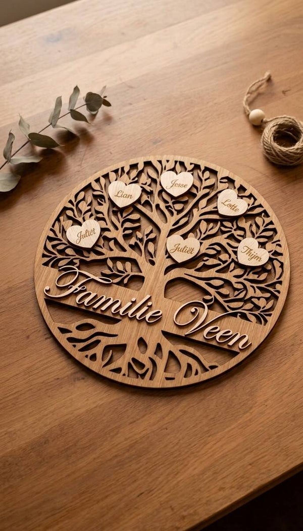 Gepersonaliseerde familieboom