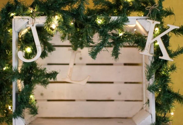 Houten Letter Hanger met Naam