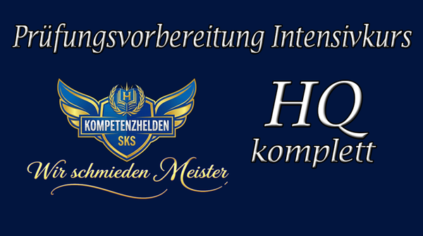 Prüfungsvorbereitung HQ komplett 80UE