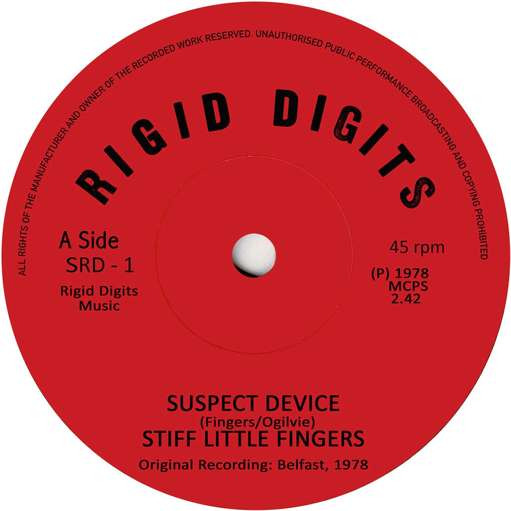 Suspect Device — Stiff Little Fingers, 1977