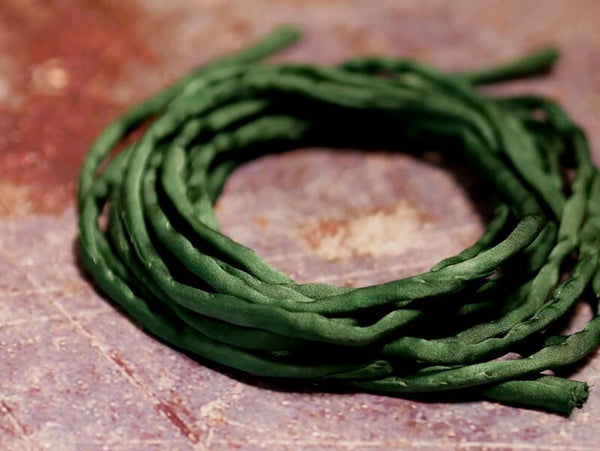 018 Zijde koord groen 04