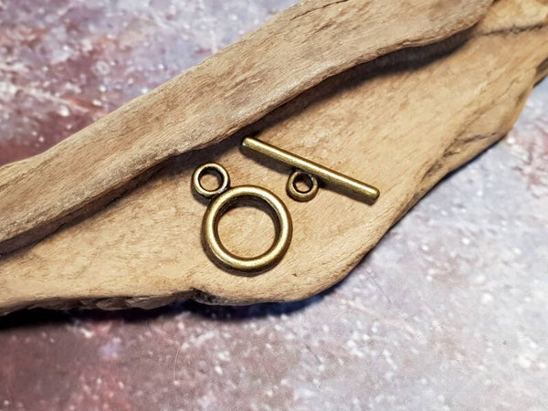07.T en O slot 1.7cm Bronskleurig
