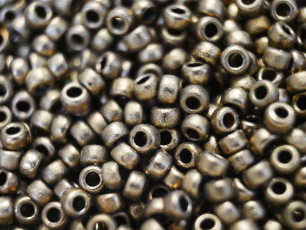 Rocailles 15/0 20 gram Mat Met Dk Brons 542