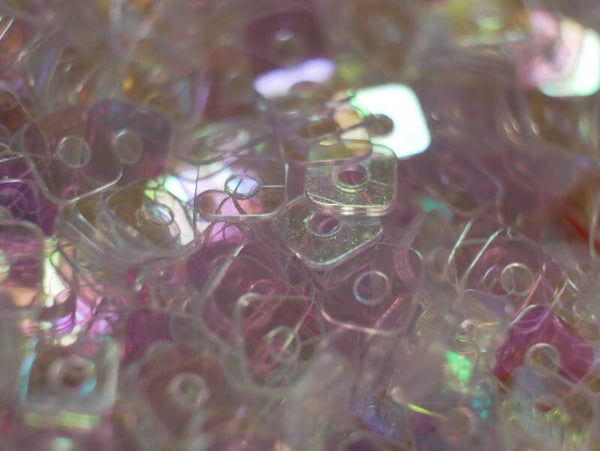 Pailletten vierkant 3mm Lila AB 00011322