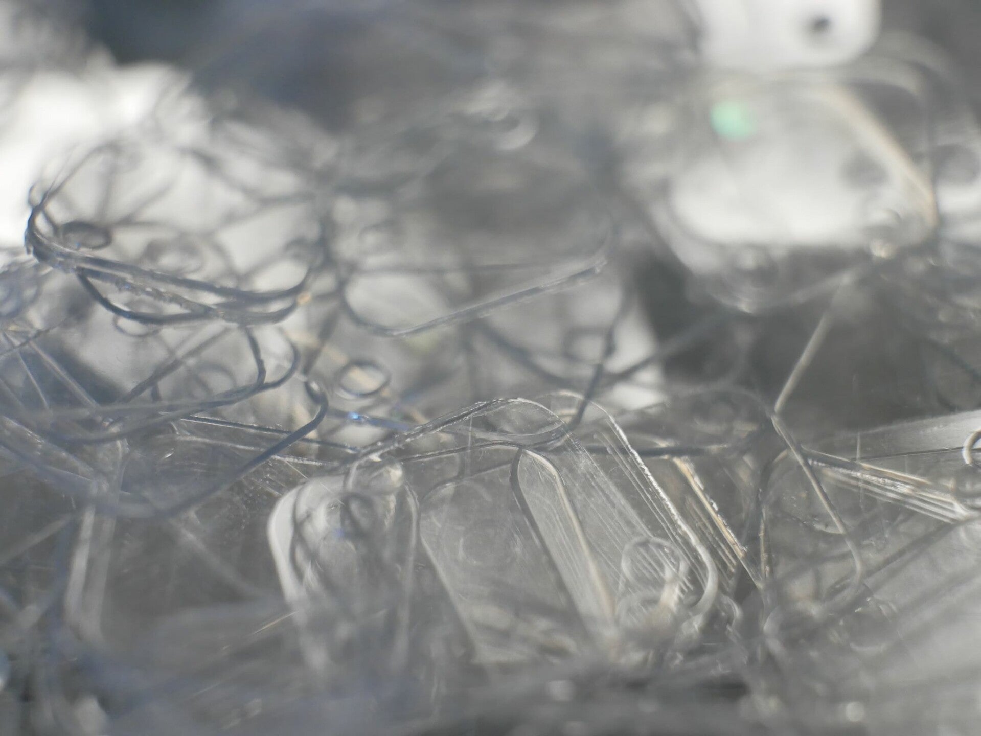 Square sequins 7mm Tr gray 4 grams