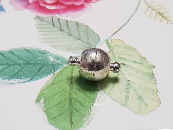 Magneetslot zilverkleurig 10mm