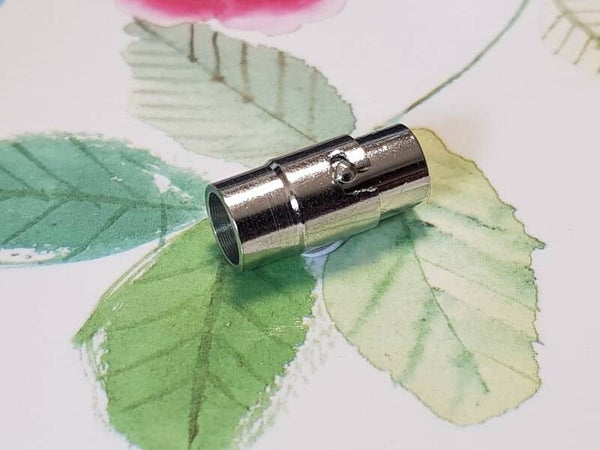 Magneetslot 6x18 mm zilverkleurig