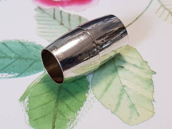 Magneetslot 8x22 mm zilverkleurig