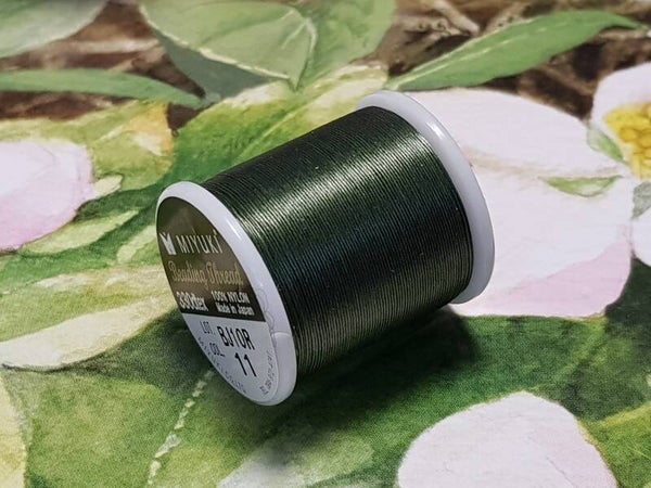 Miyuki draad Khaki groen
