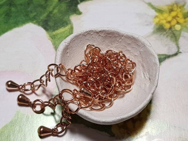 Verlengketting 7,5cm rose gold