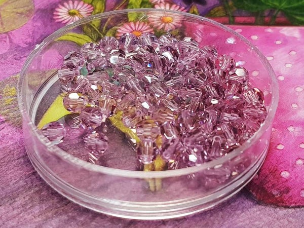 Swarovski Rond Lt Amethyst 4mm/64 st 