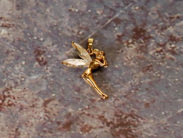 Elfenhanger Crystal 3x2cm