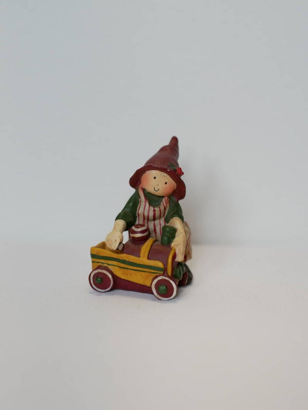 Gnomy Santa Helpers hoog 7cm