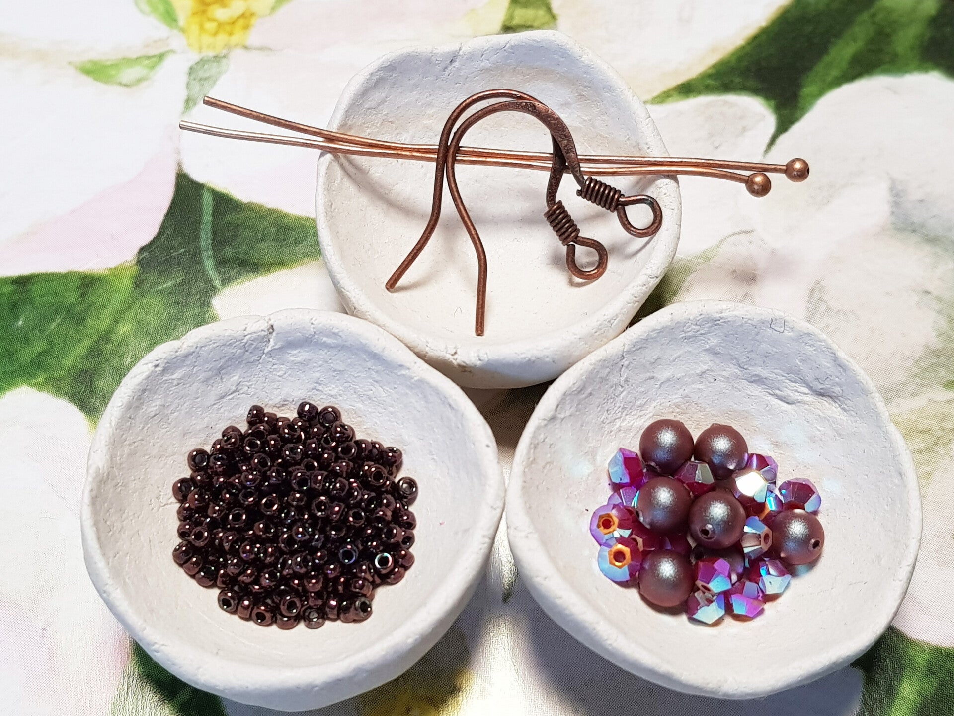 Pakketjes mini Swarovski bollen oorbellen 05