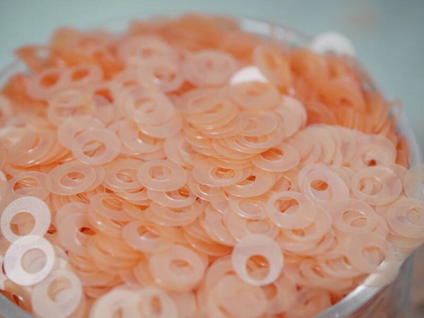 Sequins round 8mm / TR Salmon pink #60