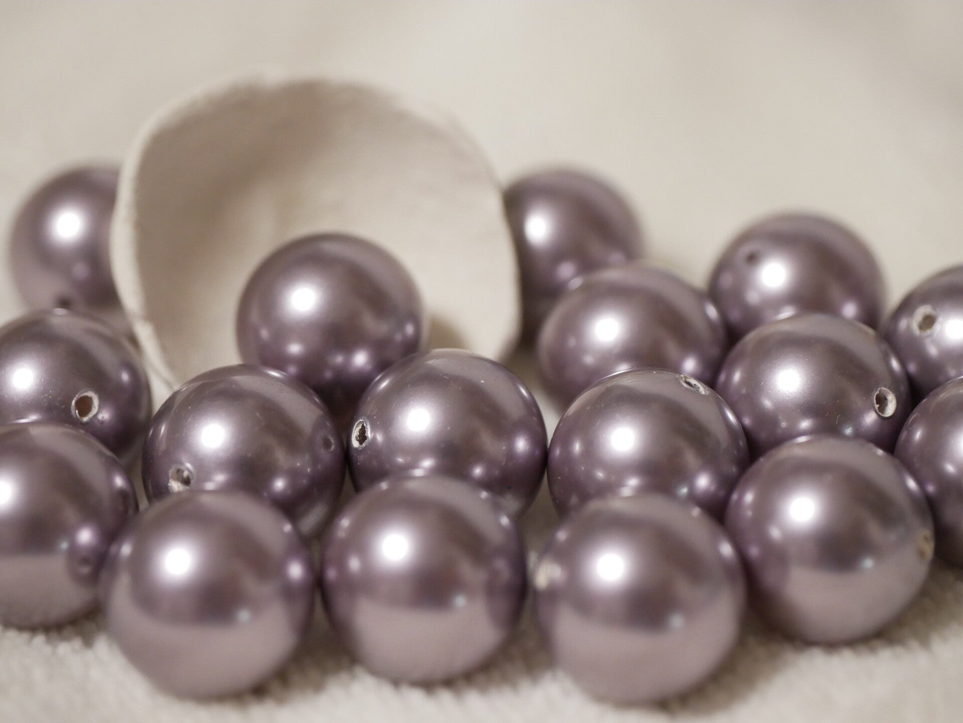 5810 Swarovski Pearl MAUVE 14mm