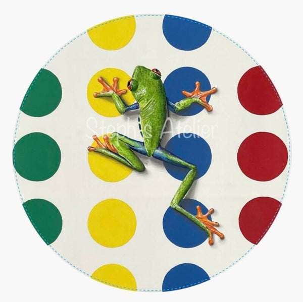 Muurcirkel Let’s play Twister