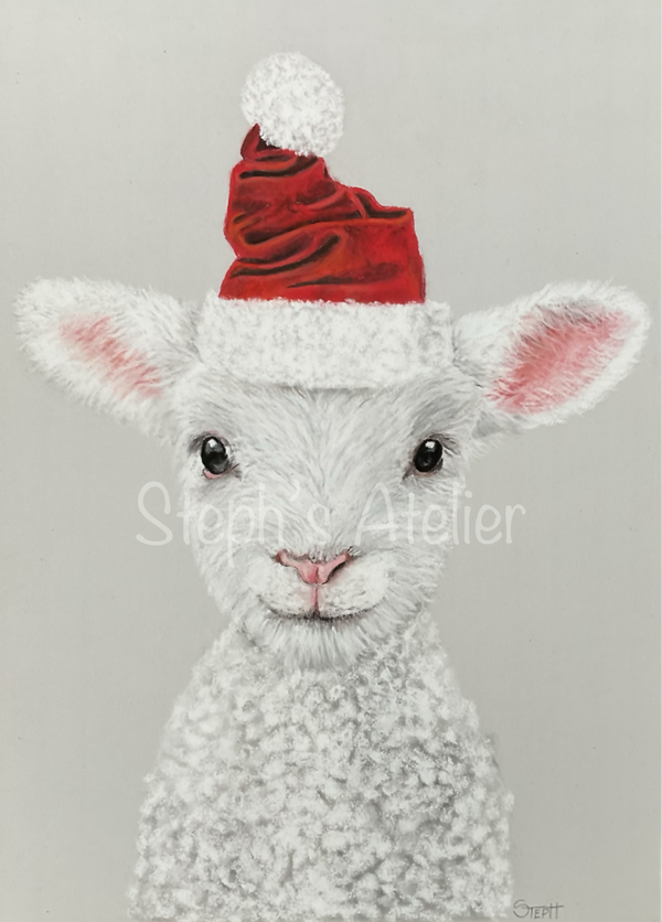 Christmas lamb  /  Kerstlammetje