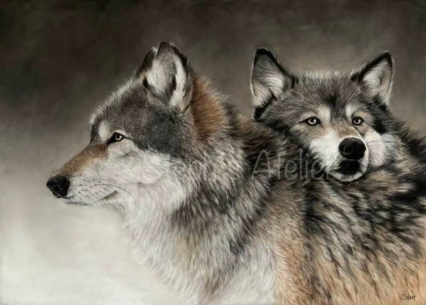 Canvas “Partners in crime”